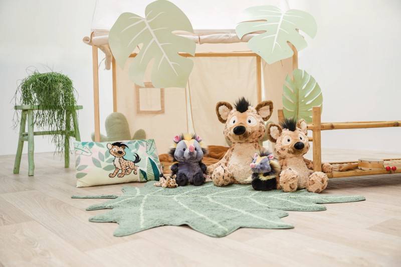 NICI Rechteckiges Kissen Hyäne Helgi NICI GREEN Osterangebot