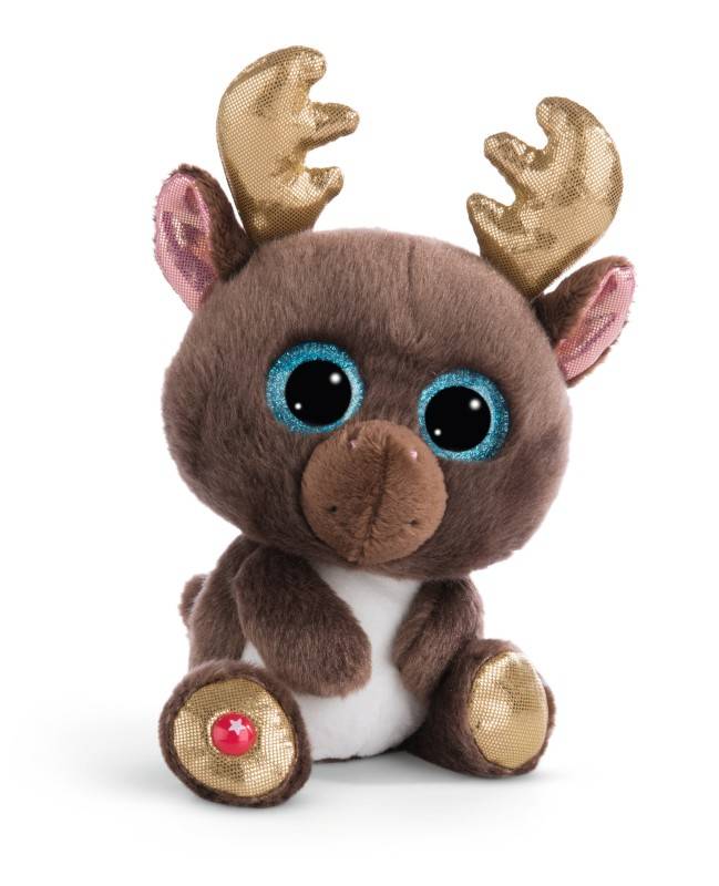 NICI GLUBSCHIS Kuscheltier Rentier Chocolate Mousse