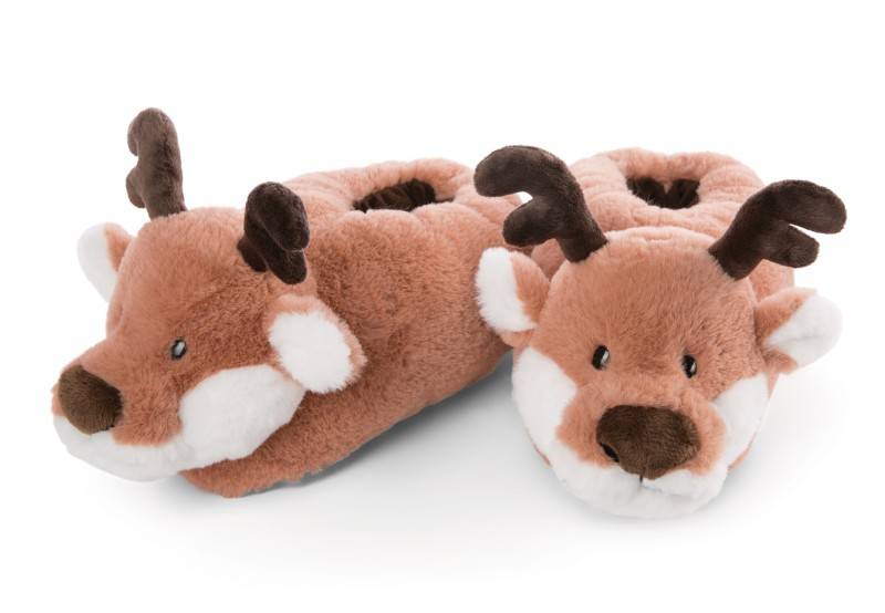 NICI Hausschuhe Rentier Jonte Gr. 34-37 NICI GREEN