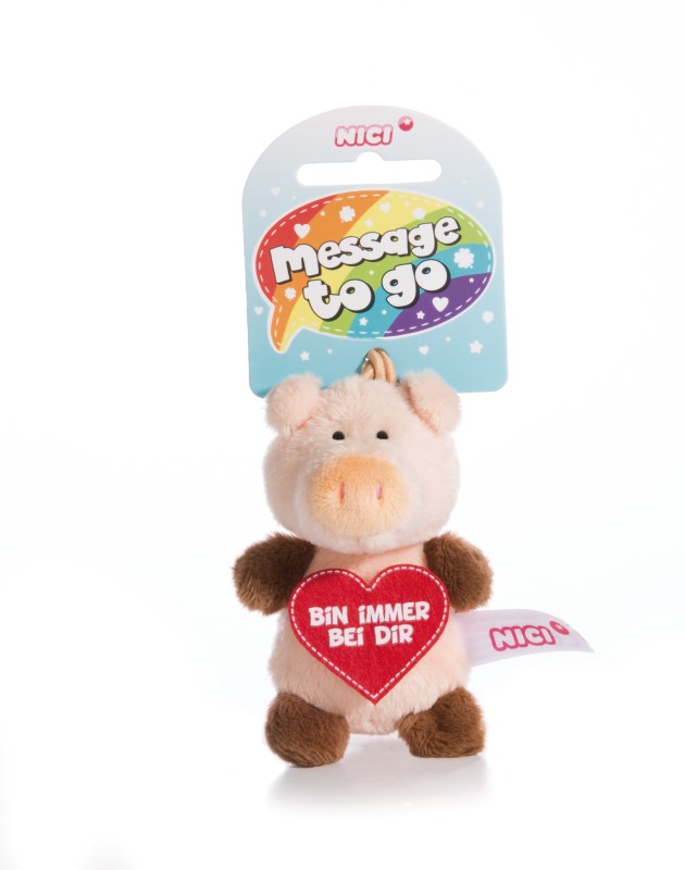 NICI Anhänger Schwein "Bin immer bei dir" Im Verkauf