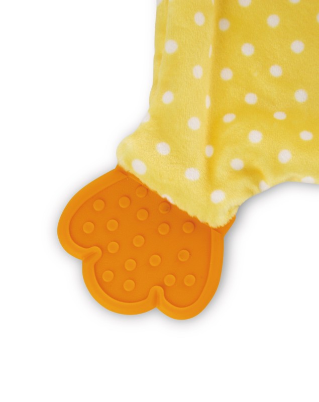 NICI Schmusetuch Ente mit Beißring und Schnullerbefestigung Fabrikverkauf