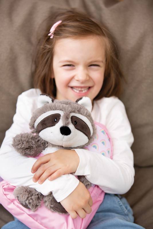 NICI Rucksack mit Waschbär Plüschtier Versandkostenfrei