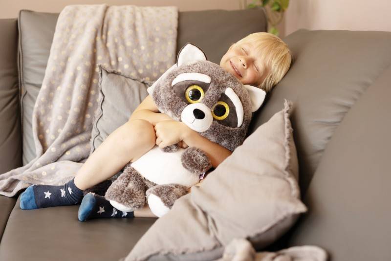 NICI GLUBSCHIS Kuscheltier Waschbär Clooney 45cm Exklusivangebot