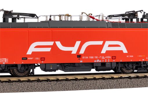 Piko E-Lok BR 186 FYRA V Artikelnummer: 21624 Nur für heute