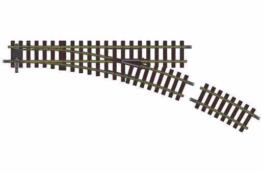 Piko G Weiche G-WRR7 22,5° Artikelnummer: 35227