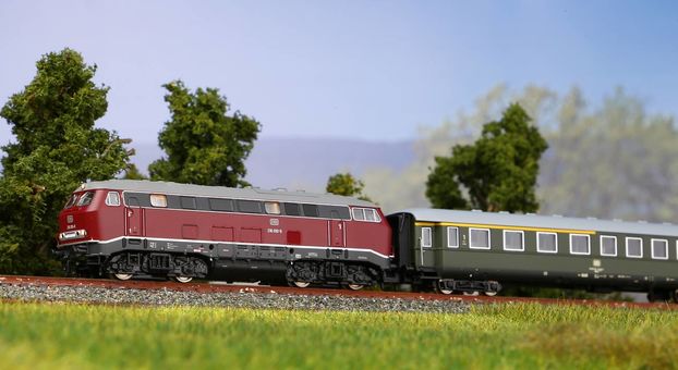Piko N Sound-Diesellokomotive 216 010-9 DB IV, inkl. PIKO Sound-Decoder Artikelnummer: 40521 Räumungsverkauf