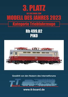 Piko TT E-Lok BR S499.02 CSD IV Artikelnummer: 47480 Rabatte dieses Monats