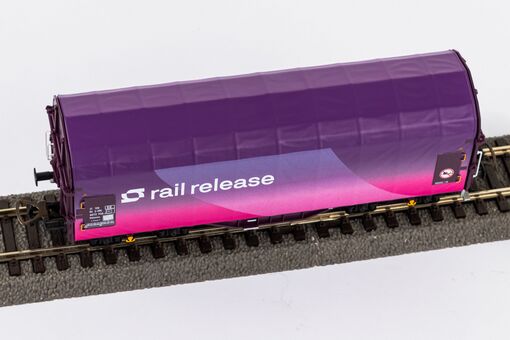 Piko Schiebeplanenwagen Shimmns Rail Release VI Artikelnummer: 24607 Begrenztes Angebot