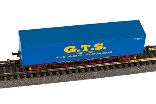 Piko Containertragwagen GTS FS V 1x40' Container Artikelnummer: 27700 zollfrei