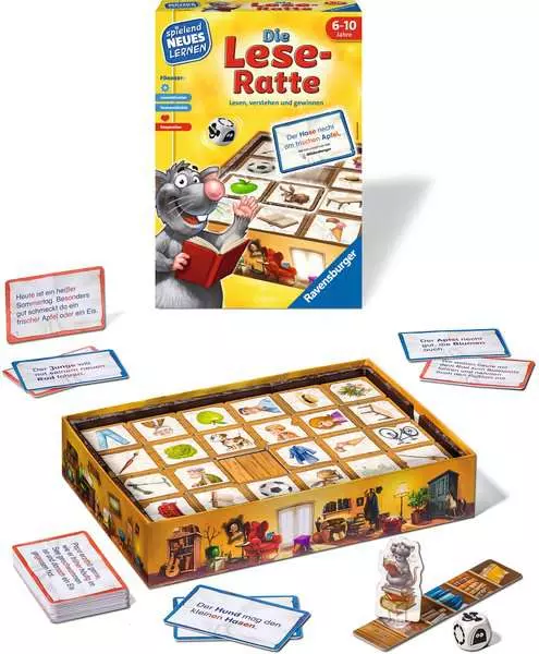 Ravensberger Matratzen Die Lese-Ratte - Kinderspiel ab 6 Jahren Große Rabatte