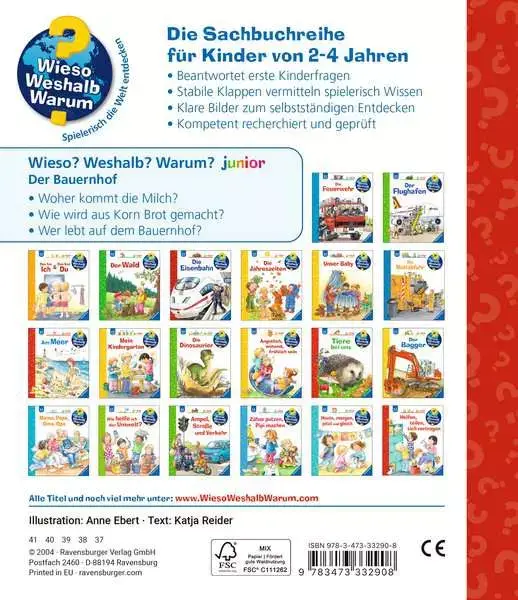 Ravensberger Matratzen Ravensburger Wieso? Weshalb? Warum? junior, Band 1: Der Bauernhof Saisonale Angebote