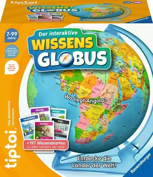 Ravensberger Matratzen tiptoi® Der interaktive Wissens-Globus