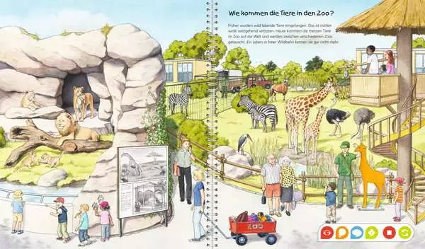 Ravensberger Matratzen tiptoi® Wieso? Weshalb? Warum? Entdecke den Zoo Wochenangebot
