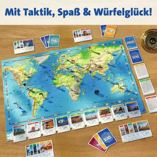 Ravensberger Matratzen Weltreise - Spiel ab 8 Jahren Letzter Tag