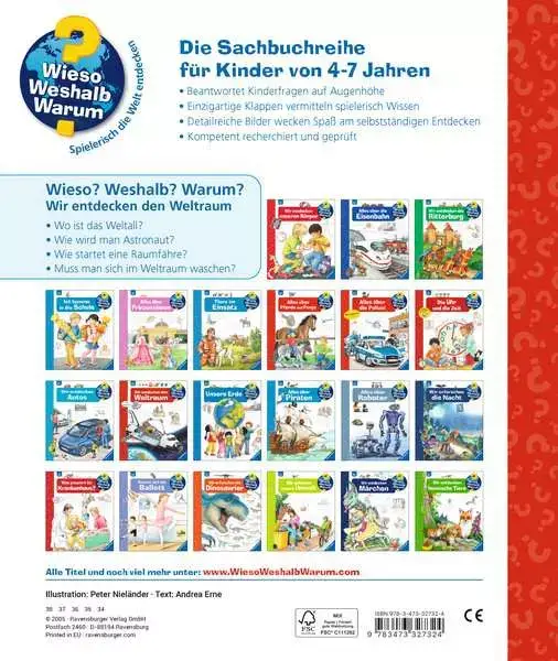 Ravensberger Matratzen Ravensburger Wieso? Weshalb? Warum?, Band 32: Wir entdecken den Weltraum Bis zu 50% Rabatt