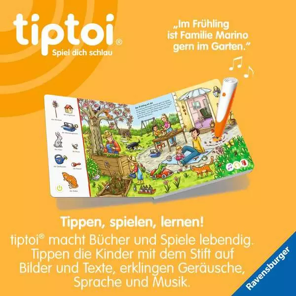 Ravensberger Matratzen tiptoi® Suchen und Entdecken: Die Jahreszeiten Vierteljährliche Förderung