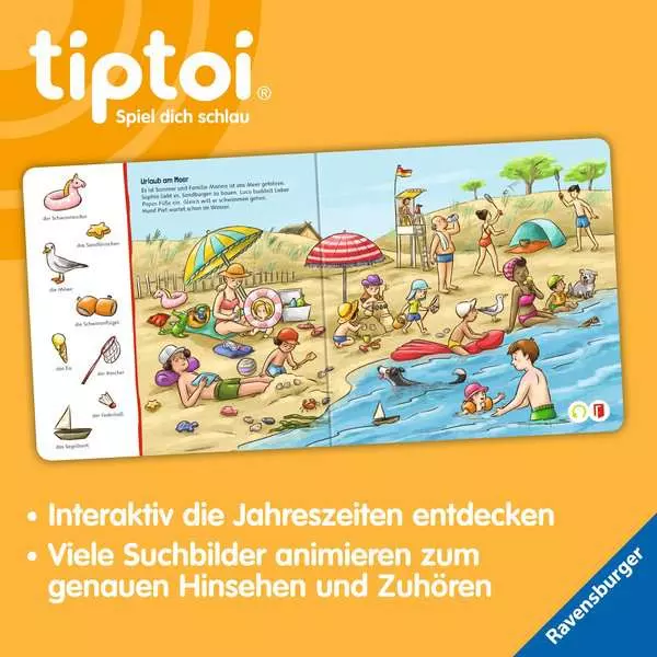Ravensberger Matratzen tiptoi® Suchen und Entdecken: Die Jahreszeiten Vierteljährliche Förderung