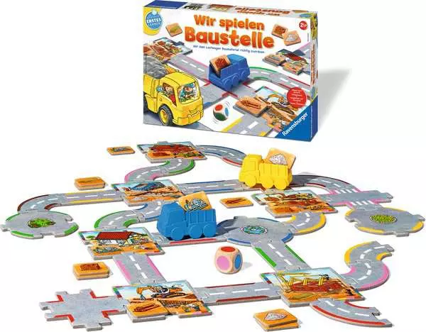 Ravensberger Matratzen Wir spielen Baustelle - Lernspiel ab 2.5 Jahren Super Rabatt