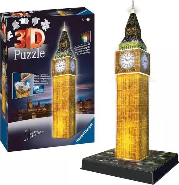 Ravensberger Matratzen Ravensburger Big Ben bei Nacht 50% Rabatt mit kostenlosem Versand