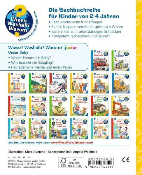 Ravensberger Matratzen Ravensburger Wieso? Weshalb? Warum? junior, Band 12: Unser Baby Rabatte dieses Monats