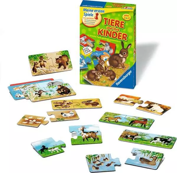 Ravensberger Matratzen Tiere und ihre Kinder - Kinderspiel ab 2 Jahren Outlet