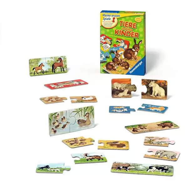 Ravensberger Matratzen Tiere und ihre Kinder - Kinderspiel ab 2 Jahren Outlet