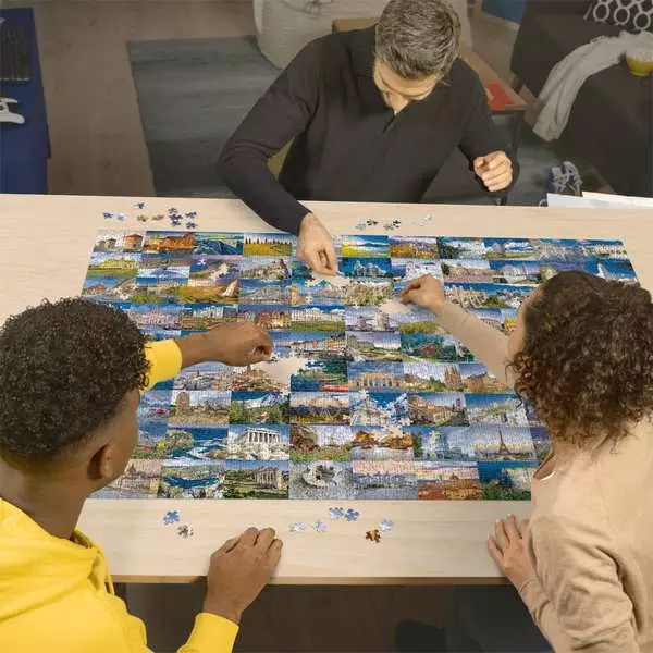 Ravensberger Matratzen Puzzle 3000 Teile - 99 Beautiful Places in Europe Limitierter Zeitrabatt