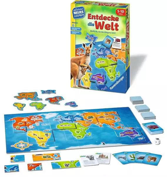 Ravensberger Matratzen Entdecke die Welt - Kinderspiel ab 5 Jahren Rabatt