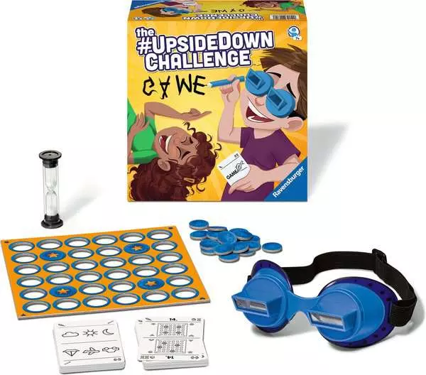 Ravensberger Matratzen The #UpsideDownChallenge Game - Kinderspiel ab 7 Jahren Saisonschlussverkauf