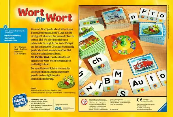 Ravensberger Matratzen Wort für Wort - Kinderspiel ab 6 Jahren Osterangebot