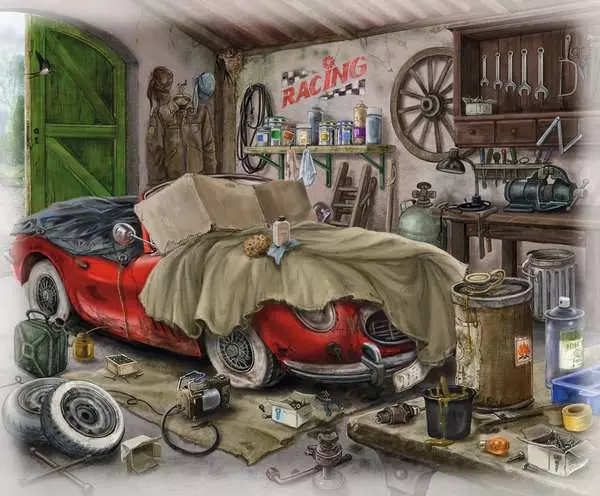 Ravensberger Matratzen Puzzle 99 Teile - Im Gutshaus Garage Top Angebot