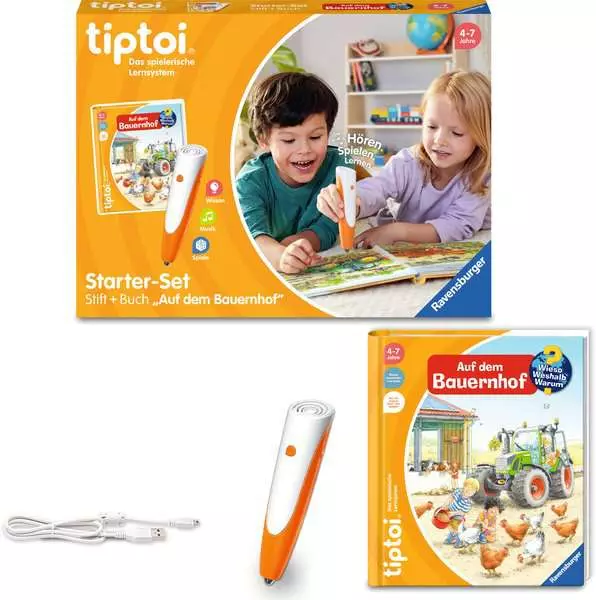 Ravensberger Matratzen tiptoi® Starter-Set: Stift und Bauernhof-Buch Neueste Mode