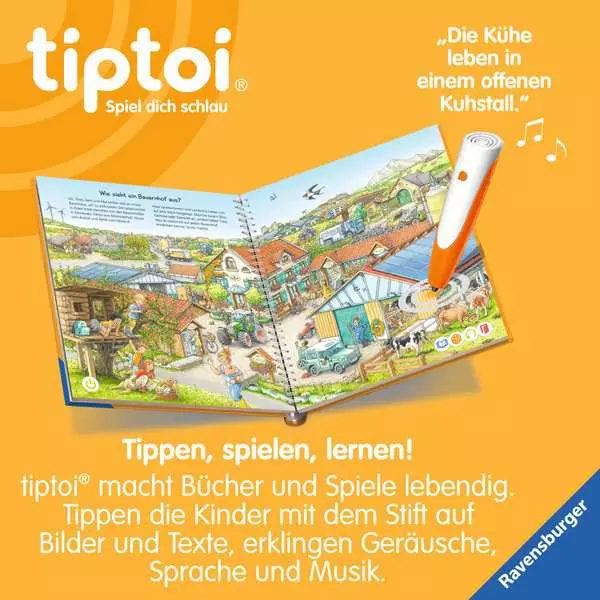 Ravensberger Matratzen tiptoi® Starter-Set: Stift und Bauernhof-Buch Neueste Mode