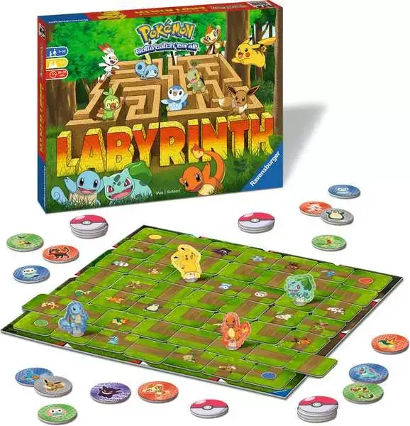 Ravensberger Matratzen Pokémon Labyrinth - Spiel ab 7 Jahren Kauf eins, bekomm eins gratis