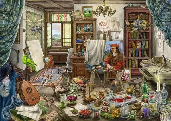 Ravensberger Matratzen Puzzle 759 Teile - Das Künstleratelier Letzte 3 Tage