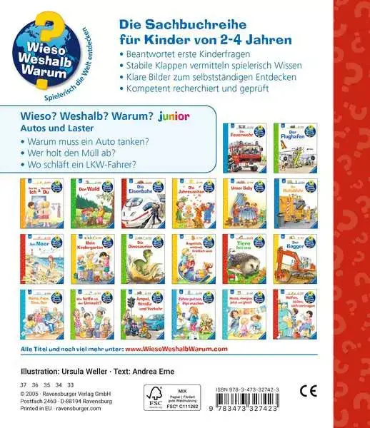 Ravensberger Matratzen Ravensburger Wieso? Weshalb? Warum? junior, Band 11: Autos und Laster Nur noch ein Tag übrig
