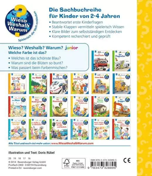 Ravensberger Matratzen Ravensburger Wieso? Weshalb? Warum? junior, Band 13: Welche Farbe ist das? Riesige Rabatte