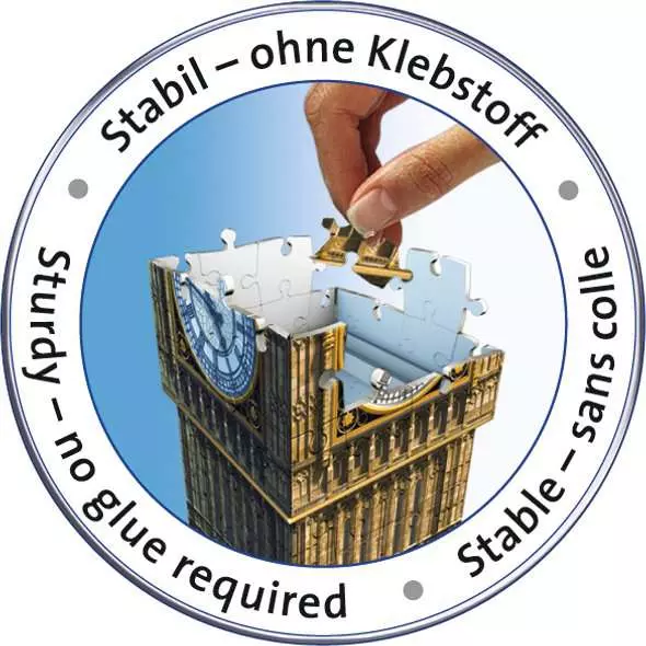 Ravensberger Matratzen 3D Puzzle Big Ben 50% Rabatt mit kostenlosem Versand