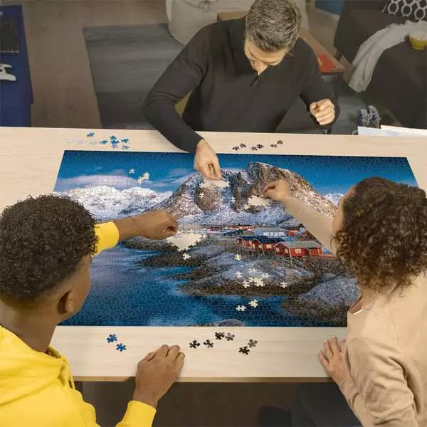 Ravensberger Matratzen Puzzle 3000 Teile - Hamnoy, Lofoten Saisonschlussverkauf