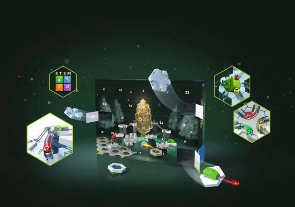 Ravensberger Matratzen GraviTrax Advent Calendar Starter - Für GraviTrax-Fans ab 8 Jahren Black Friday
