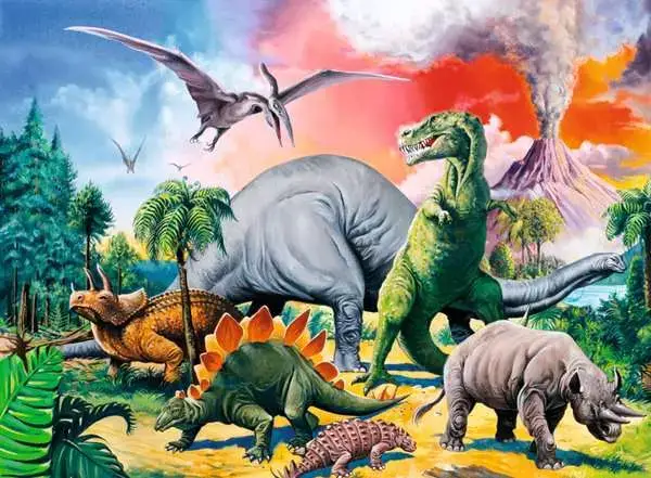 Ravensberger Matratzen Kinderpuzzle ab 6 Jahren - Unter Dinosauriern - 100 Teile Blitzangebot