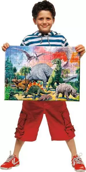 Ravensberger Matratzen Kinderpuzzle ab 6 Jahren - Unter Dinosauriern - 100 Teile Blitzangebot