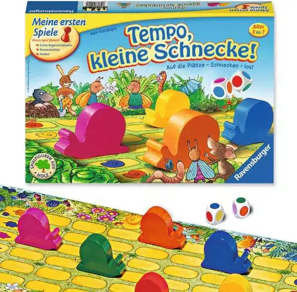 Ravensberger Matratzen Tempo, kleine Schnecke! - Kinderspiel ab 3 Jahren Tägliche Deals