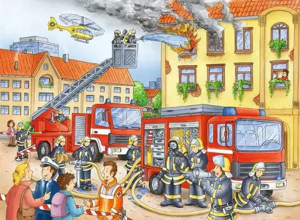 Ravensberger Matratzen Kinderpuzzle ab 6 Jahren - Unsere Feuerwehr - 100 Teile Sonderangebote