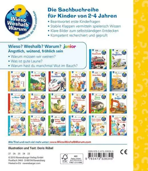 Ravensberger Matratzen Ravensburger Wieso? Weshalb? Warum? junior, Band 32: Ängstlich, wütend, fröhlich sein Tiefpreis
