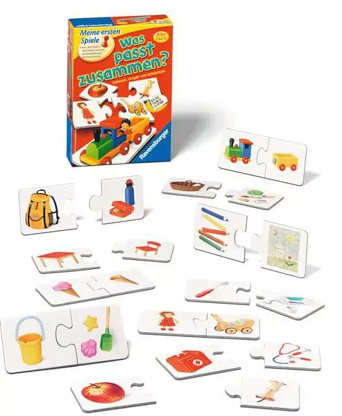 Ravensberger Matratzen Was passt zusammen? - Kinderspiel ab 2 Jahren Kostenlose Rückgabe