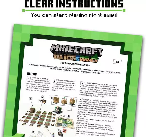 Ravensberger Matratzen Minecraft Builders & Biomes - Spiel ab 10 Jahren JETZT KAUFEN