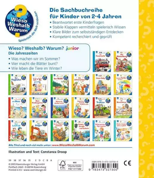 Ravensberger Matratzen Ravensburger Wieso? Weshalb? Warum? junior, Band 10: Die Jahreszeiten Bis zu 50% Rabatt
