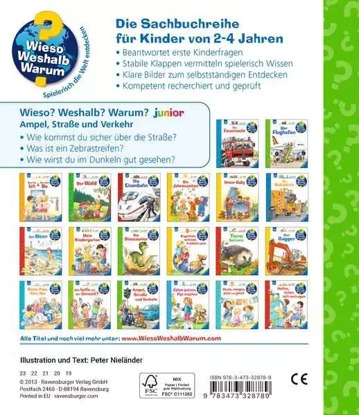 Ravensberger Matratzen Ravensburger Wieso? Weshalb? Warum? junior, Band 48: Ampel, Straße und Verkehr Bis zu 55% Rabatt