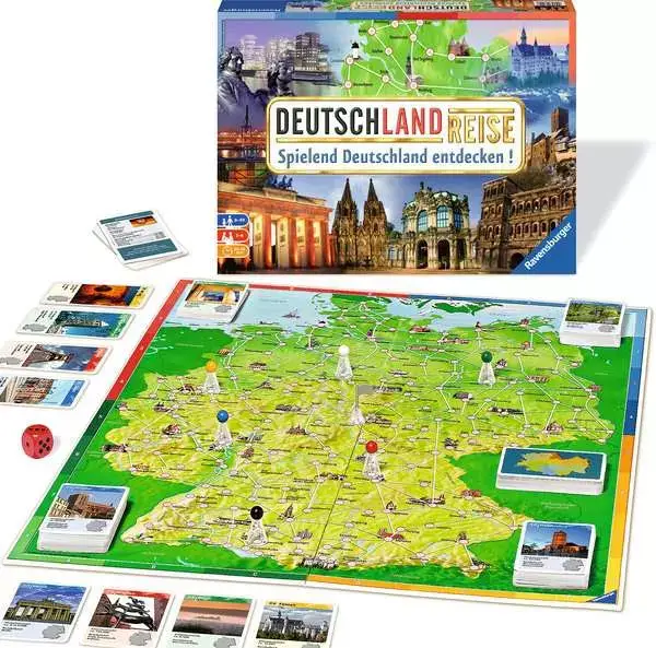 Ravensberger Matratzen Deutschlandreise - Spiel ab 8 Jahren Nur noch ein Tag übrig